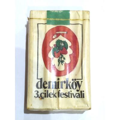 Demirköy 3. çilek festivali 1983 - Eski sigara