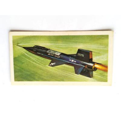 North America X - 15 - History of Aviation / Brooke Bond Çay Kartı
