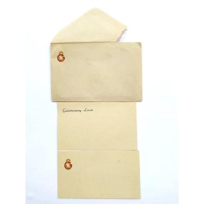 Galatasaray Lisesi zarf ve kartlar