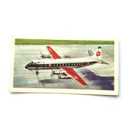 Vickers Viscount - History of Aviation / Brooke Bond Çay Kartı