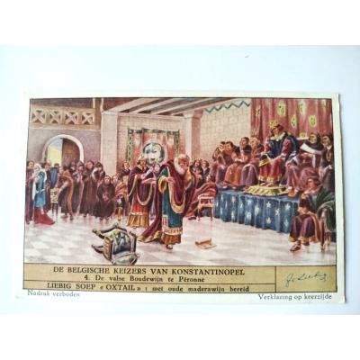 4. De Belgische Keizers van Konstantinopel - Liebig çorba kartları