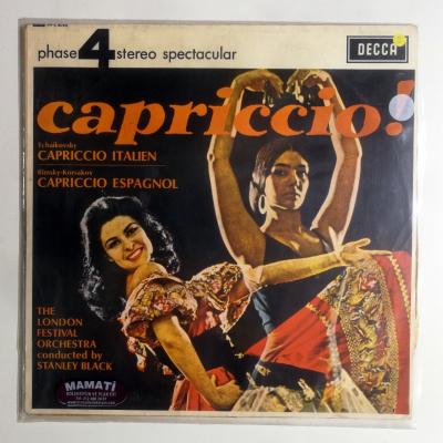 Capriccio Italien Op.45 / TCHAIKOVSKY -  Capriccio Espagnol op.34 / RIMSKY-KORSAKOV  - Plak