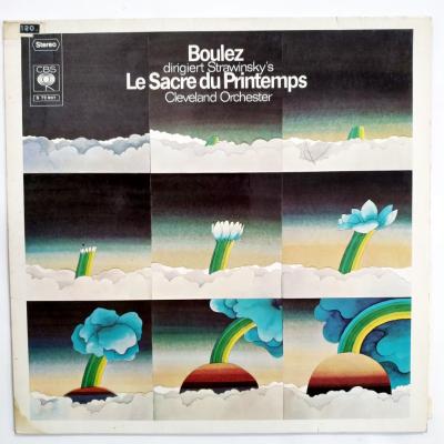 Boulez Dirigiert Strawinsky' s Le Sacre du Printemps - Cleveland Orchester  / Plak