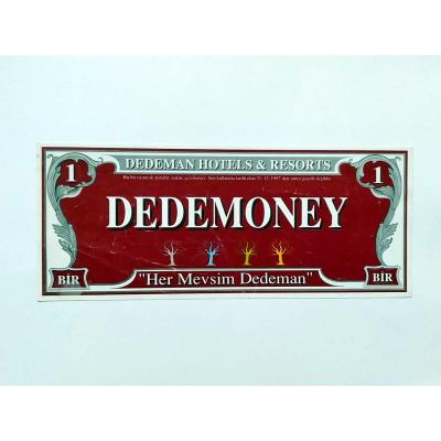1 Dedemoney - Dedeman Hotels & Resorts / Şaka - Reklam Parası