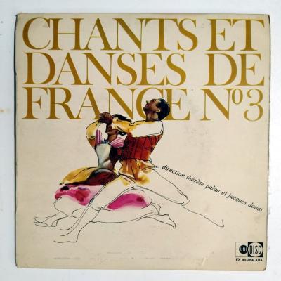Chants Et Danses De France No. 3 / Jacques DOUAI - PLAK 