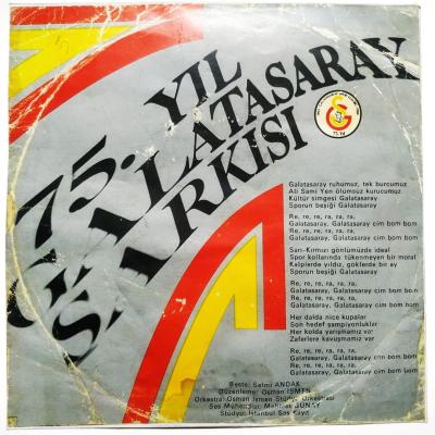 75. yıl Galatasaray şarkısı - PLAK KAPAĞI 