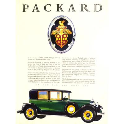 Packard - Ask the man who owns one / Dergi, gazete reklamı - Efemera