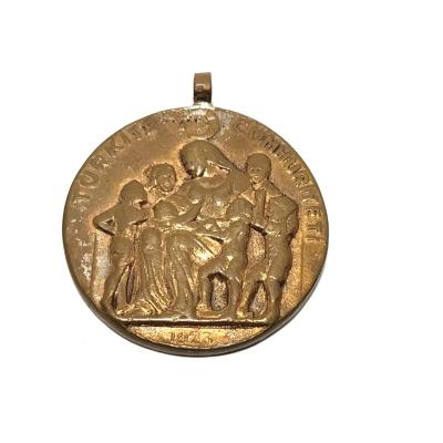Türkiye Cumhuriyeti 1923 / Emitasyon 6 çocuklu anne madalyası - Madalya