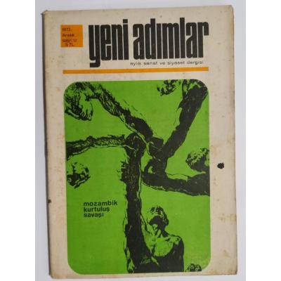 Yeni Adımlar, Aylık sanat ve siyaset  dergisi Sayı:12 Aralık 1973 / Mozambik Kurtuluş savaşı  - Dergi