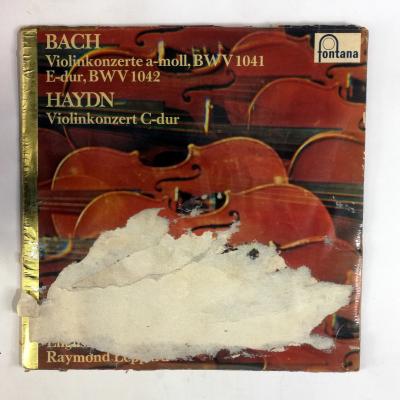 Violinkonzerte a-moll, BWV 1041 E-dur, BWV 1042 / BACH - Violinkonzert / HAYDN - Plak