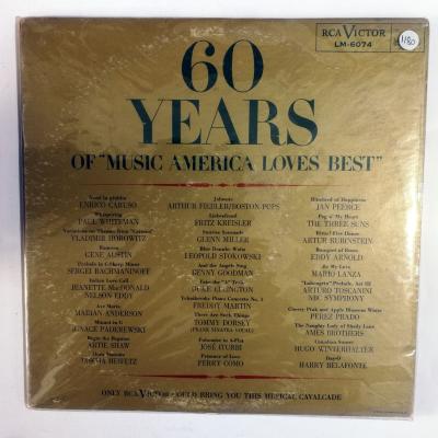 60 Years Of Music America Loves Best 2LP - Plak