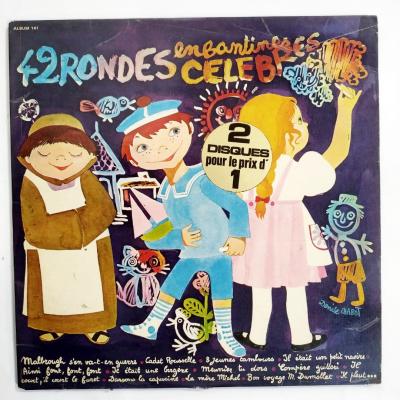 42 Rondes Enfantines  celebres / 2 LP, Plak