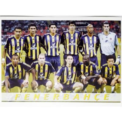 Fenerbahçe Futbol Takımı Kartpostal / Fenerbahçe Futbolcu Kartları 