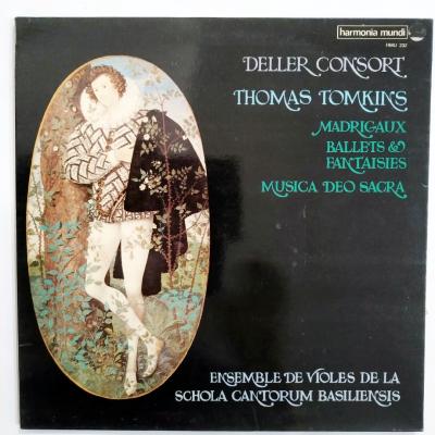Thomas Tomkins - Harmonia Mundi - Madrigaux, Ballets&Fantaisies  / Plak