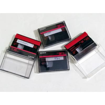 4 adet  Sony Mini DV kaset