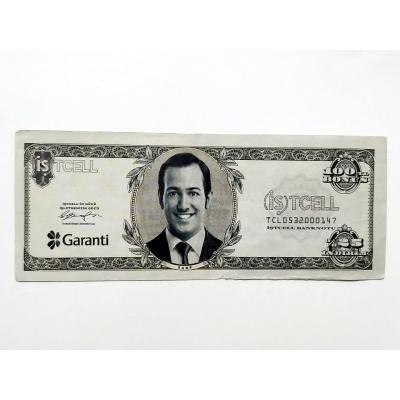 Ulusoy İş TCELL 100 TL bonus indirim parası - Garanti Bankası / Şaka - Reklam Parası