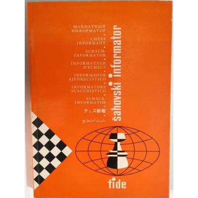 Fide - Sahovski Informator 36 / 1983 - Satranç Dergisi