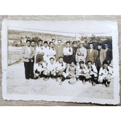 Foto Necati ENDER Burhaniye, kaşeli futbolcular - 6.5x9 cm Fotoğraf