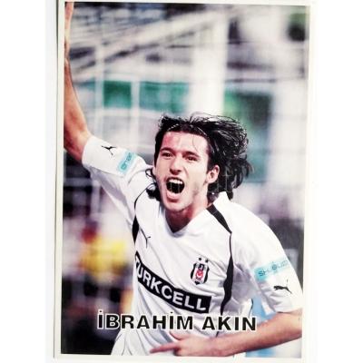 İbrahim AKIN  / B.J.K. - Beşiktaş Futbolcu Kartları 