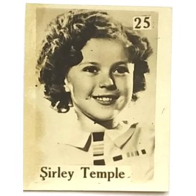 25 - Shirley TEMPLE / Şirley kartları - Sakız kartları