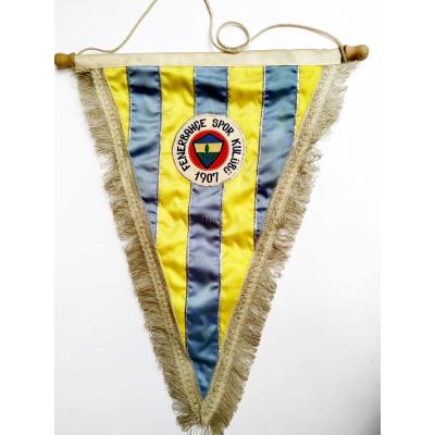 19760 - 70'li yıllar, Fenerbahçe ve Türk bayrağı, bez bayrak  