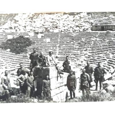 ISPARTA vs. Arkeolojik yerler 1932 / 5 adet fotoğraf