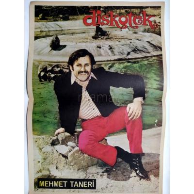 Mehmet TANERİ - Diskotek dergisi, 32x46 cm Poster