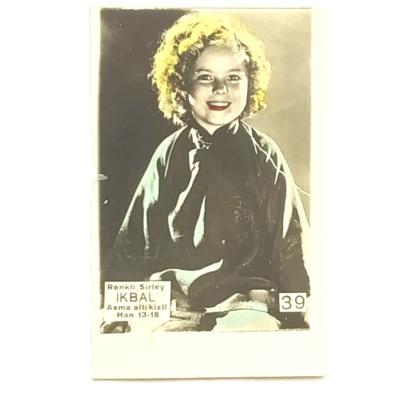 Renkli Şirley İKBAL - Shirley TEMPLE / Sakız kartları