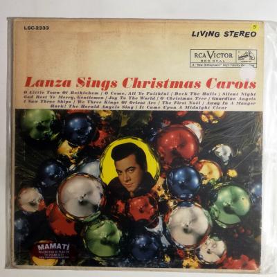 Lanza Sings Christmas Carols - Plak