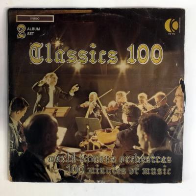 Classics 100 - World Famous Orchestras 100 Minutes Of Music 2LP - Plak