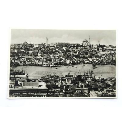 İstanbul Haliç / Vue panoramique de la Corne d'or - Kartpostal
