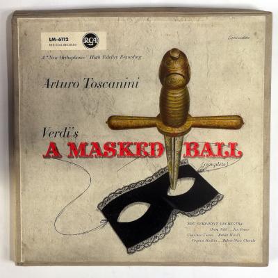 A Masked Ball - Giuseppe Verdi / Arturo TOSCANINI 3LP - Plak