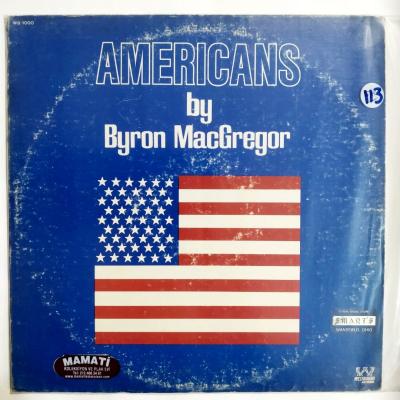 Americans by Byron MacGregor / Plak