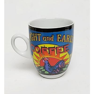 Bright and Early Coffee - Porselen kahve kupası