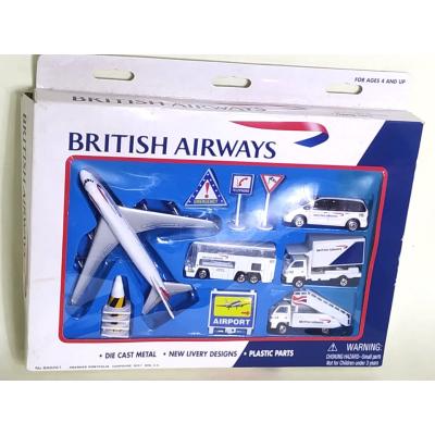 British Airways / Die cast metal, new livery design, plastic parts - Oyuncak