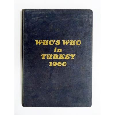 Who's who in Turkey 1960 / Medeni Berk'e ithaflı, imzalı - Kitap