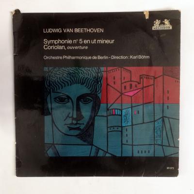 Symphonie N.5 En Ut Mineur Coriolan, Ouverture / Ludwig Van BEETHOVEN - Plak