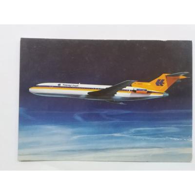 Hapag Lloyd Boeing Jet 727 - 200 / Kartpostal