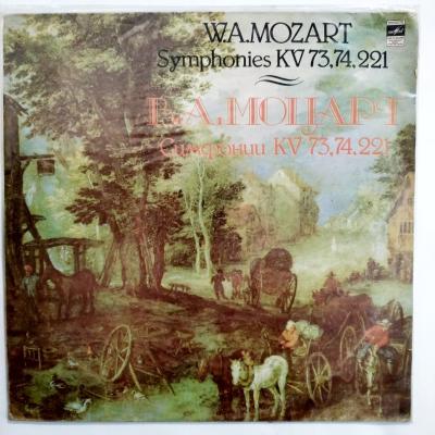 W. A. Mozart  Symphonies KV 73,74,221 - Gennadi Rozhdestvensky / Plak