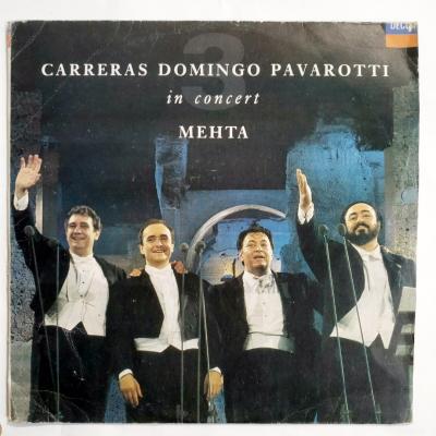 Carreras Domingo Domingo - in Concert Mehta  / Plak