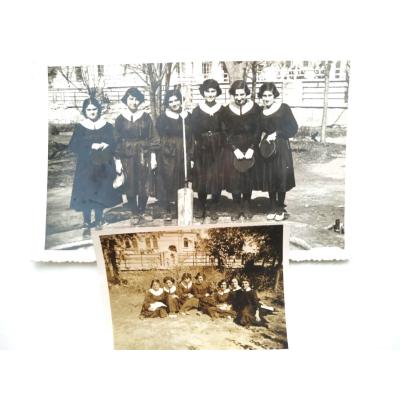 Sivas lisesi 1952 tarihli 2 adet fotoğraf / 9x14 ve 6x8 cm. Fotoğraf