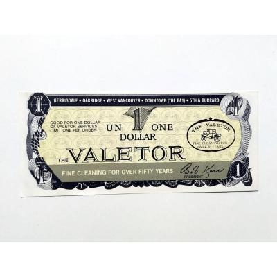 Un 1 one dollar - The Valetor / Şaka - Reklam Parası