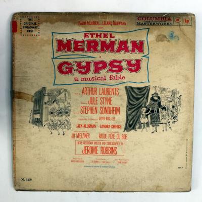 Ethel Merman in Gypsy a Musical Fable - The Original Broadway Cast - Plak