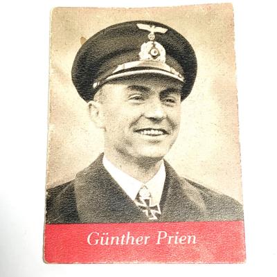 Hitler - Günther PRIEN / 5x7 cm - 8 sayfa NADİRRR