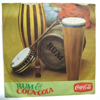 Coca Cola  Rum und Coca Cola - Besser geht's mit Coca cola - Plak