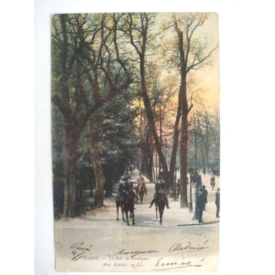 Paris Le Buis Le Boulogne Aux Acacias / Constantinople - Postadan geçmiş kartpostal