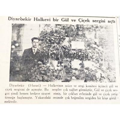 Diyarbekir Halkevi - DİYARBAKIR 1930 / Dergi, gazete reklamı