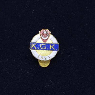 K.G.K. 1921, Kasımpaşa Gençlik Kulübü mineli papuçlu rozet 1