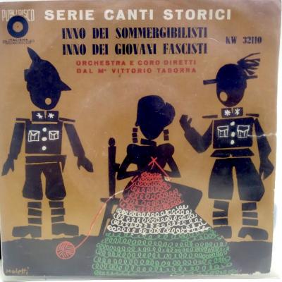 Serie Canti Storici - Inno dei sommergibilisti / Inno dei Giovani Fascisti / Plak