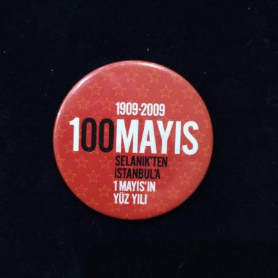 1909-2009 100 Mayıs 1 Mayıs'ın 100 yılı / Rozet